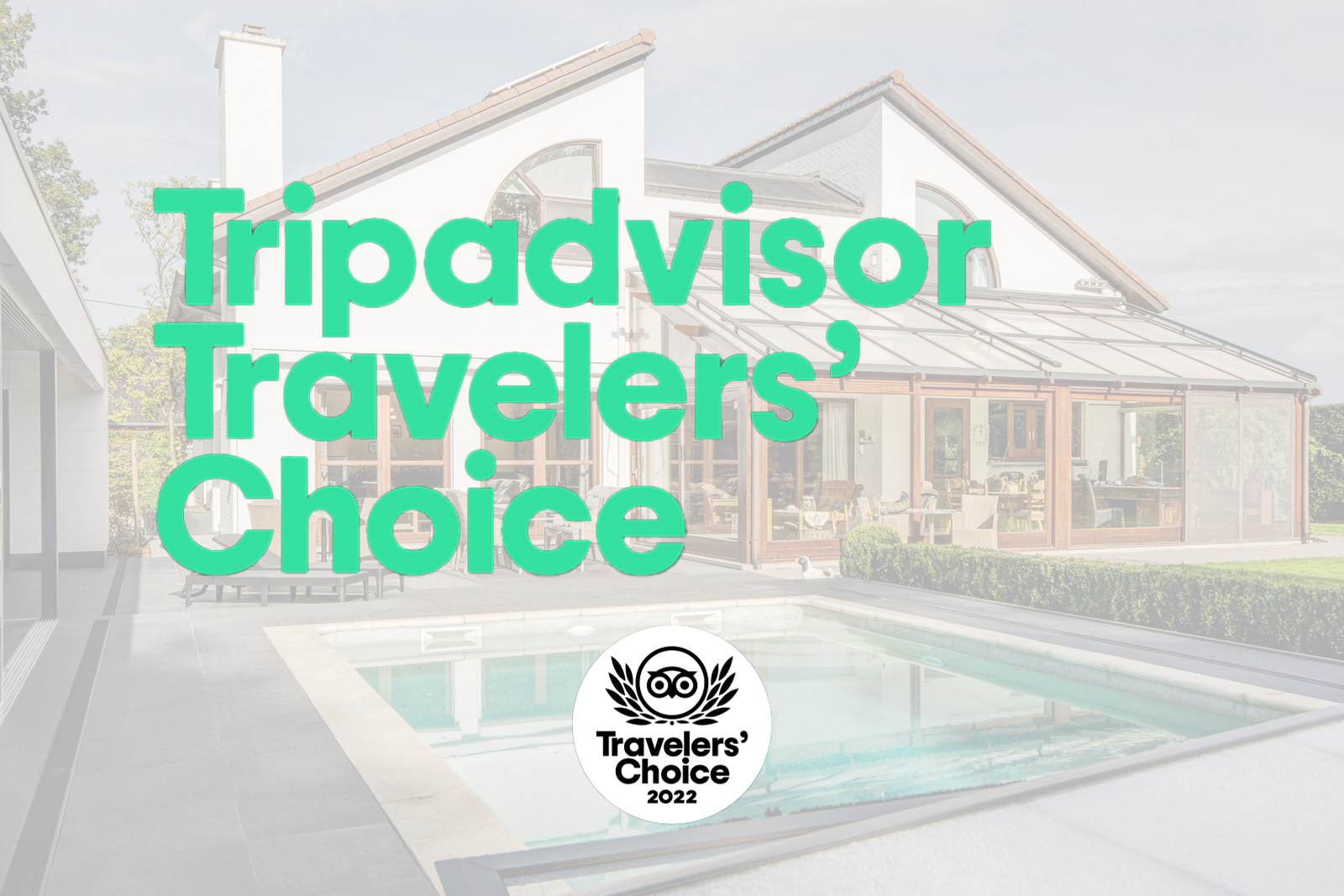 B&B Alury Wint De Travelers' Choice Award 2022! - B&B Alury